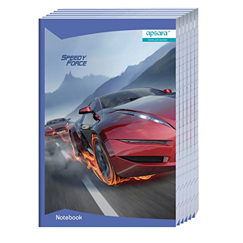 Image of Apsara Mahabar (Foolscap) Longbook | 33 CM x 21 CM Approx - Pages 280 | Plain Unruled Long Notebook | GSM 56 | Use for School & College Students and Professionals | Covers May Differ | Pack of 6