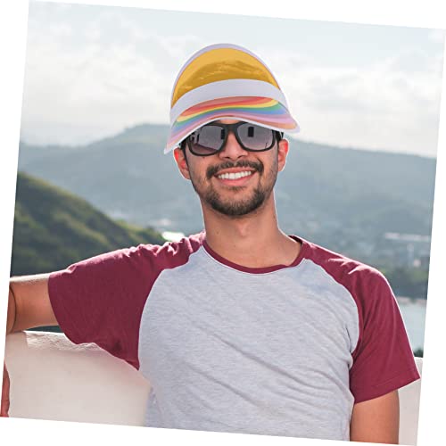 Bonnet visière pare-soleil coloré en matières légères et durables - 5
