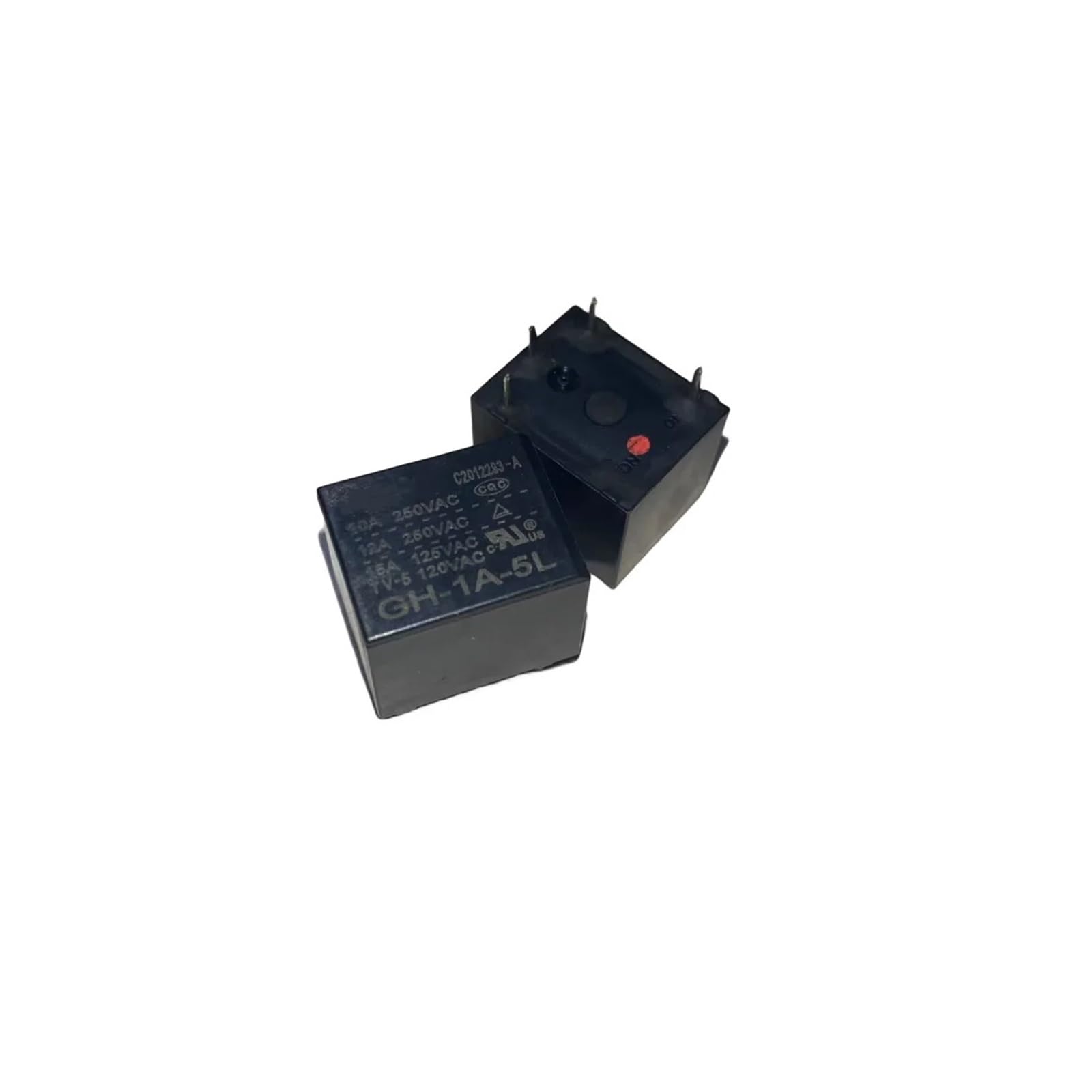 PKNVKZIDK 5pcs GH-1A-5L DIP-4PINS 15A 5VDC Power Relay