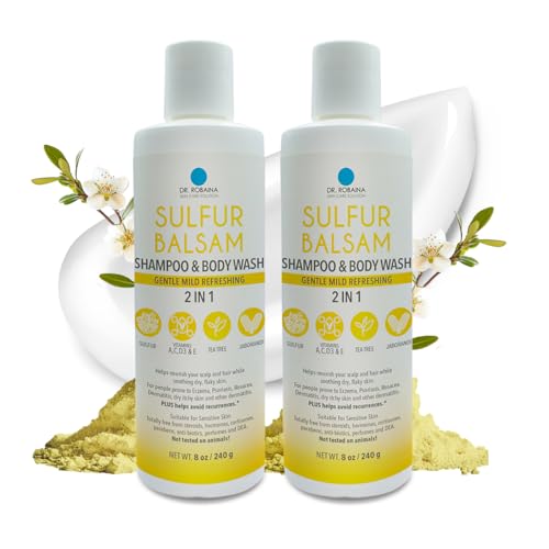 Dr. Robaina Sulfur Shampoo & Body Wash