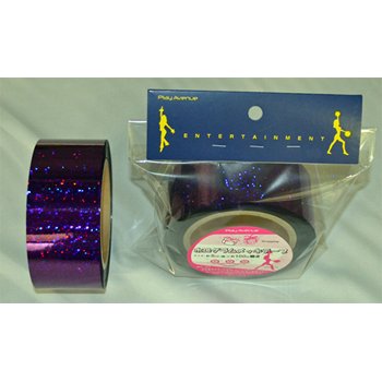 Ruban hologramme violet brillant effet miroir plating tape Japon