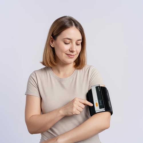 Image of CardioCheck Duo 2-in-1 Digital Blood Pressure Monitor with Smart Display| Portable Carry Case | Automatic Upper Arm BP Checking Device for Home & Travel Use