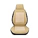 kangsheng Cojín de Asiento de Coche de refrigeración, Ventilador de ventilación de Aire de 12V Ventilador Acondicionado Refrigerador 8 Ventilador Incorporado 3 velocidades (Beige)