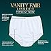 Vanity Fair Women's Perfectly Yours Ravissant Tailored Full Brief Panties, Nylon Underwear, 3 Pack, Fawn Multi, Size 7