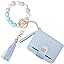 Anti Theft Silicone Bracelet(16 Cards)-Light Blue