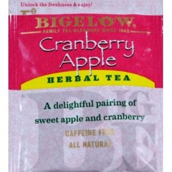Bigelow Cranberry Apple Herbal Tea (Pack Of 168)