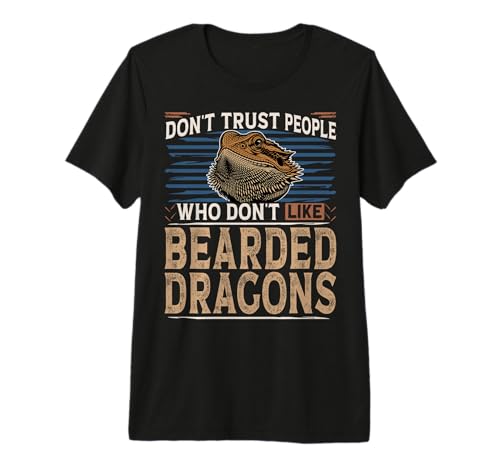 Bearded Dragon Costume for Sale Lifespan Bearded Dragon Premium Tri-Blend T-Shirt