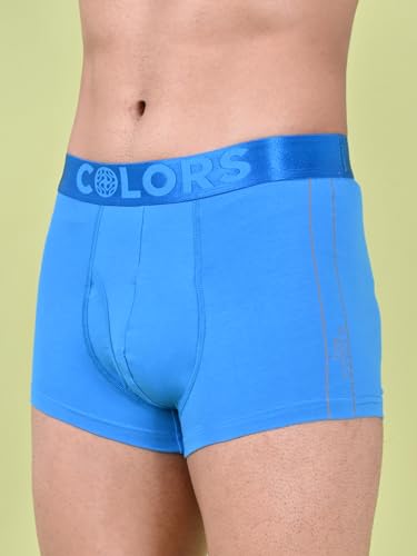 Image of Rupa Colors Pep Collection Trunk for Men, Cotton Blend, Anti Ride-Up, Snug Fit, Pack of 1