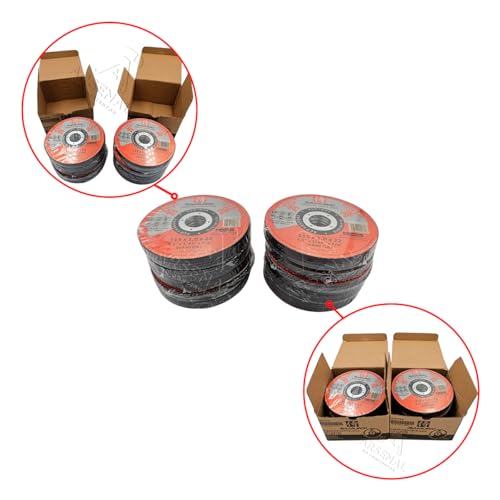 SAMURAI - Kit 100 Discos de Corte Inox Fino 1mm Samurai 115x22mm 4 1/2