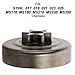 ANCIRS 3/8 6T Clutch Drum Sprocket Washer E-Clip Kit for Chainsaw MS170 MS180 MS210 MS230 MS250 017 018 021 023 025 1123 640 2003
