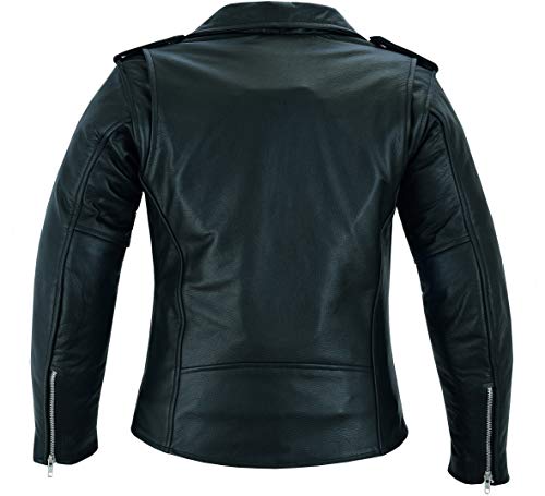 Texpeed Giacca da moto in pelle da donna perfect
