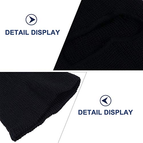 Amosfun Capa de Esqui Balaclava à Prova de Vento Boné à Prova de Vento Capa de Rosto de Lã Térmica A