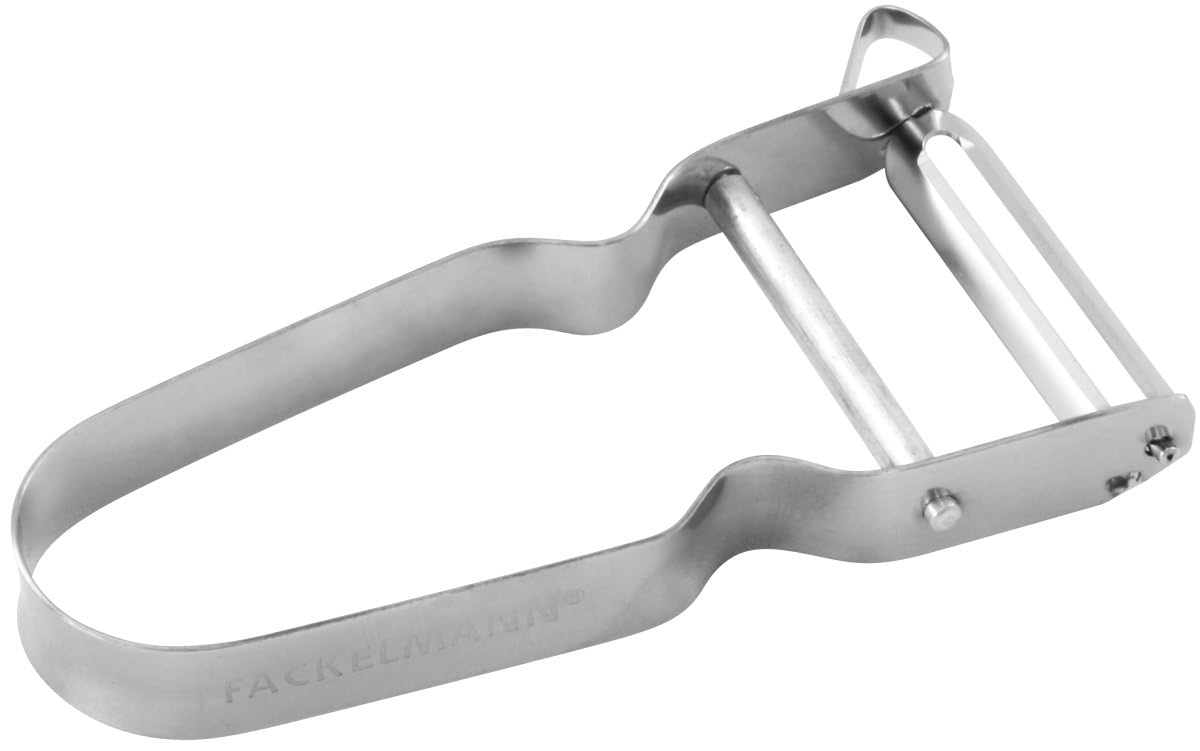 Fackelmann French Peeler Stainless Steel 11 Centimeter, Silver
