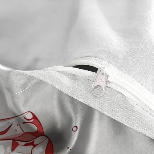 Parure de lit 260x220 cm qualité hôtelière chic et durable - 8
