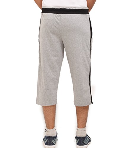 Image of VEGO Mens Cotton Three by Fourth, 3 /4, Capri, Three Quarter