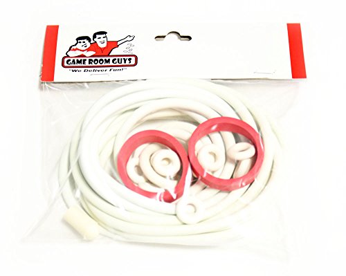 Game Room Guys White Ring Kit for Chicago Coin Gold Record Pinball Machine