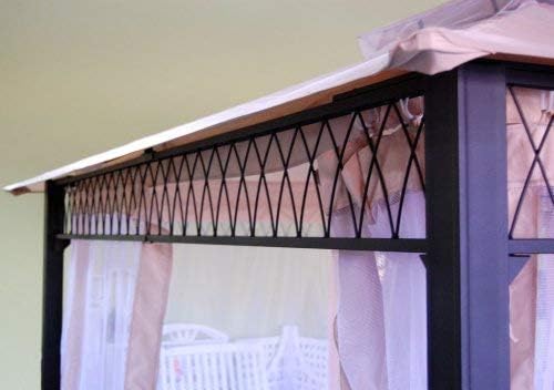 Miniatura 10 de Garden Winds Cubierta superior de toldo de repuesto para cenador Havenbury - Riplock 350 - Beige