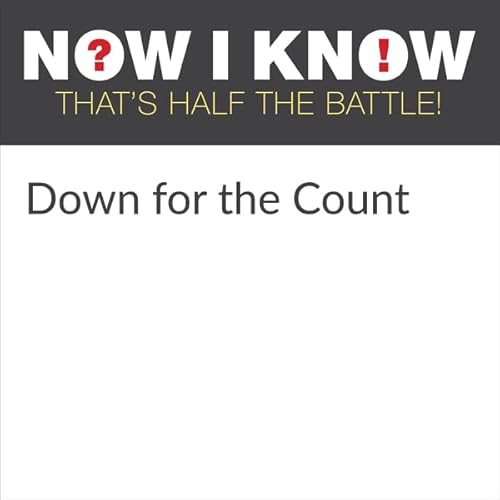 Down for the Count cover art
