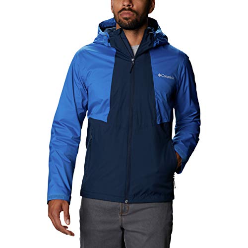 Columbia Inner Limits Ii Chaqueta impermeable para hombre, Hombre, Chaqueta Inner Limits II, 1893991, Azul marino Colegiado/�ndigo brillante, XXL
