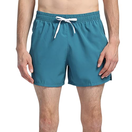 Mens Swimming Trunks Casual Funny Beach Shorts Quick Dry Swim Trunks Summer Loose Fashion Drawstring Pockets Shorts