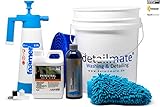 Verpackungsinhalt: Valet Pro ph Neutral Snow Foam 1 Liter, Venus Super Foamer Cleaning Pro+ Viton 2L mit 2 zusätzlichen Düsen, GritGuard Wasch Eimer 5 GAL (ca. 20 Liter) weiß, Detailmate GRIT GUARD Wash Bucket 5 Gallon Verstärkt