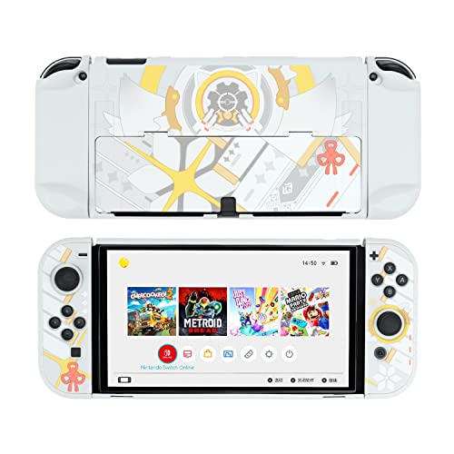 ENIFLY Cute Soft Shockproof Xenoblade Chronicles Dockable Cover Case Compatible with Nintendo Switch