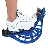 Fuß-Stretcher für maximale Dehnung von Waden, Achillessehnen, Plantaraponeurose, Oberschenkeln und Zehen - Fuß-Trainer für mehr Beweglichkeit und Kraft - mit Anwendungsposter