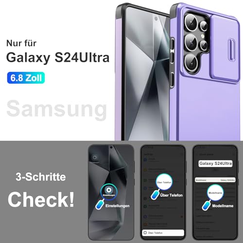 Coque Samsung S24 Ultra résistante aux chocs avec cache objectif - 7