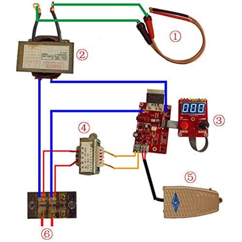 Image of 40 /100A Spot Welding Time Current Controller Board 100A