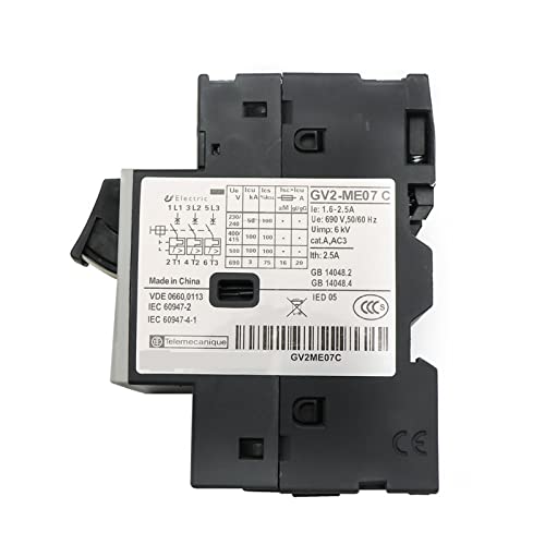 Disjoncteur de moteur GV2ME02C pour éviter la surchauffe 3P - 4