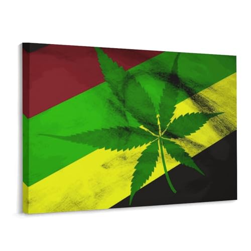 Toile Jamaïque 40x30cm pour raviver un mur vide et terne de salon