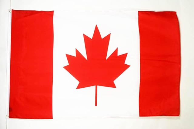 AZ FLAG Canada Flag 3' x 5' - Canadian flags 90 x 150 cm - Banner 3x5 ft