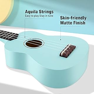Donner Ukulélé Soprano Débutant Ukulélé Kit pour Adulte 21 pouces avec Sac Sangle Tuner, Anglais Online Leçon, pour les… - Les Beatles, Paul McCartney, John Lennon, RIngo Starr, George Harrison Donner Ukulélé Soprano Débutant Ukulélé Kit pour Adulte 21 pouces avec Sac Sangle Tuner, Anglais Online Leçon, pour les… – Image 2