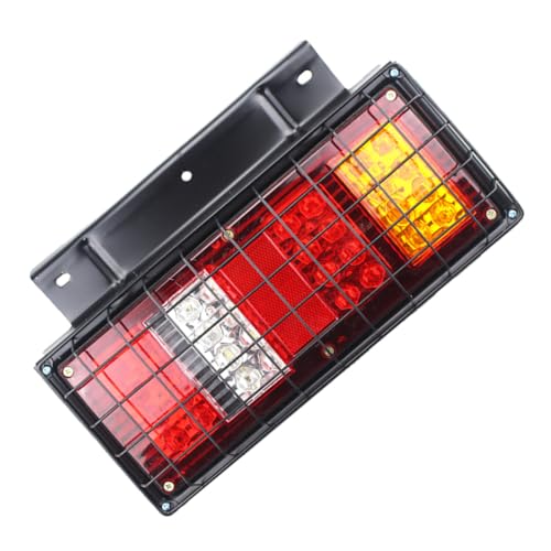Feux arrière LED anti-choc avec grille fer pour éviter la casse