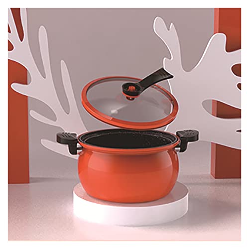 Olla a presión de 5L, olla for sopa, carne, arroz, cocina a Gas, Micro olla a presión, estofado, ollas antiadherentes, utensilios de cocina(Blue,White)