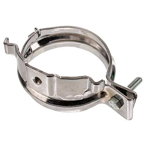 Collier de maintien F. Protection contre la chaleur (Pot d'échappement Collier) Enduro – Chromé