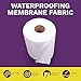 ATack Fiberglass Waterproofing Anti-Fracture Membrane Fabric Sheet, 6 Inches x 75 Feet, Water Barrier Mesh Tape for Shower Walls and Tiles