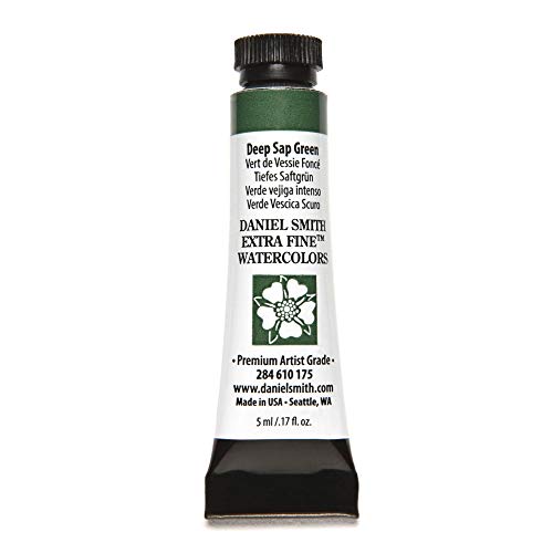 Daniel Smith ダニエル・スミス 水彩絵具 5mlチューブ (Deep Sap Green) 284610175