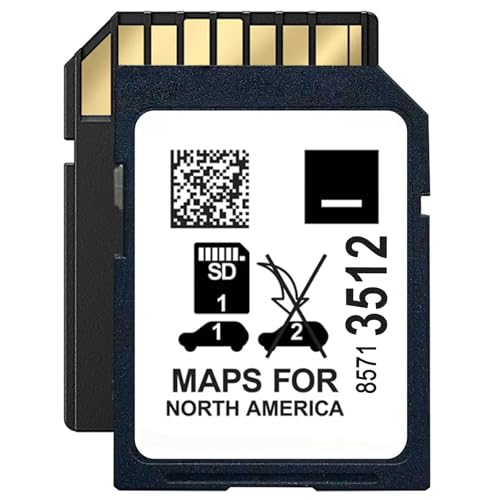 85713512 Navigation SD Card for GM Vehicles, Compatible with Select