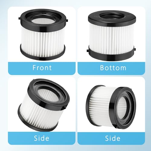Image of 49-90-0160 Cartridge HEPA Filter Fits for Milwaukee M18 0882-20 - 4PK