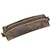 Produktbild STILORD 'Willem' Stiftetasche Leder für Herren Damen Lederetui Vintage Etui Stifte rund Faulenzer Mäppchen Schlamper Brillenetui