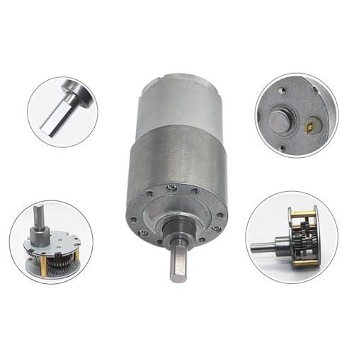 Moteur CC 12V 37 tr/min JGB37-3530 à faible vitesse rotative - 4