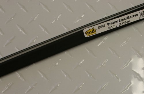M-D Building Products 87767 Compression Replacement Weatherstrip, 81 Inches, Brown