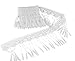 eZthings® Venise Edging Lace Trim from Eyelet Fabric for DIY Craft Venice Trims (3 Yard, Romantic)