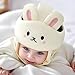 Baby Helmet for Crawling Walking – Soft and Lightweight Baby Head Protector with Adjustable Straps, 360° Protection for Toddlers, Cute Bunny Ears Design, Perfect Baby Fall Back Head Protector