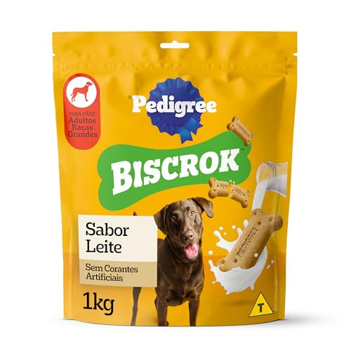 Biscoito Pedigree Biscrok Para Cães Adultos Raças Grandes, 1 kg