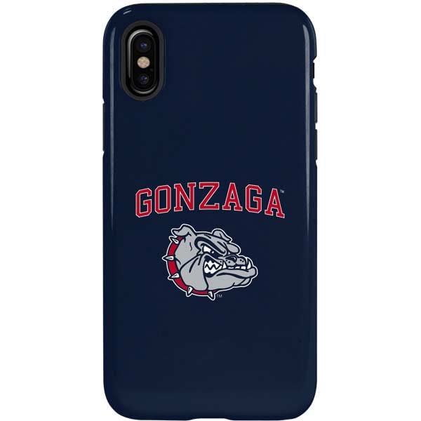 Skinit Pro Phone Case Compatible with iPhone X - Officially Licensed College Bulldogs Gonzaga Design Blue