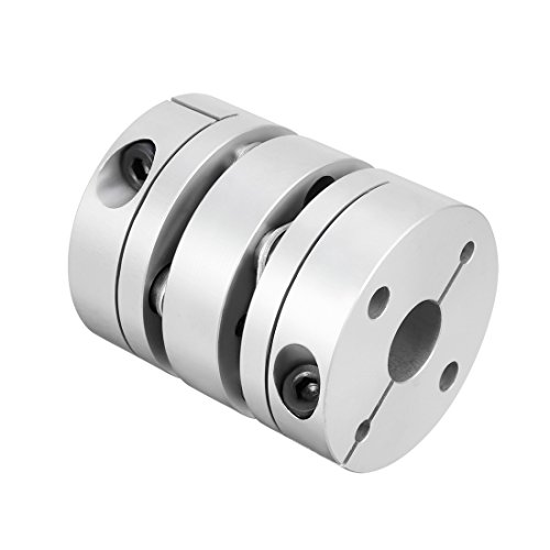 Accouplement à membrane 12mmx12mm pour arbre de moteur pas à pas CNC Sourcingmap