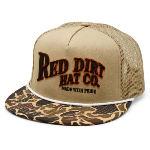 Image of Red Dirt Hat Company Old Skool Cool Adjustable Snapback Hat | 5-Panel Cap