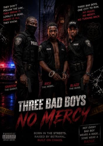 Three Bad Boys:No Mercy (English Edition)